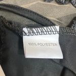 Zaful NEW Black Lace Splicing Halter High Waist One-Piece Swimwear Swimsuit Sz L Photo 5