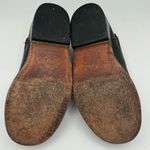 NANA Vintage Late 80s Early 90s Black Leather Single Buckle Shoes Size UK 4 US 6 Photo 8