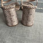 Sam Edelman  Kia Block Heel Sandal Snake Print Womens Size 11 Photo 4