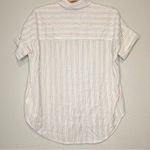 Madewell  Courier Shirt in Stitched Rainbow Stripe Size XS Photo 6