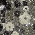 LE SUPERBE Winter Garden Floral Sequin Shift Dress | 2 | NWT White Photo 10