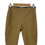 Everlane The Side-Zip Stretch Cotton Ankle Pants Khaki Trousers Office Job SZ 8 Photo 2