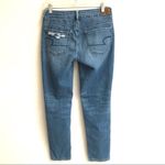 American Eagle  Outfitters Tom girl button fly distressed light wash jeans 2R Photo 1
