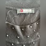 MSGM Elegant Black Mini Dress with Shimmer Size 2 Photo 2