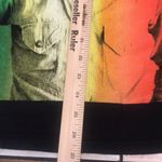 Zion Rootswear Bob Marley colorful black T-shirt unisex size medium Photo 4