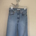 Levi's Levi’s Ribcage jeans bell bottom flare style 27 blue denim stretch distressed Photo 2