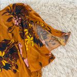 TINY Anthropologie Tiny Venus Knit Wrap Top Size XL Orange Photo 11