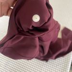 Lululemon  Size 4 Women's Leggings LW6AKHST - Burgundy Photo 1