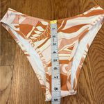 Montce Swim Lulu Brown and White Floral Bikini Bottoms Size Large Photo 3