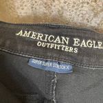 American Eagle  Outfitters Black Embroidered Lace Hi Rise Shortie Shorts 12 Photo 2