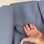 Endless Rose Periwinkle Blue Blazer Jacket One Button Shoulder Pads ~ Size M Photo 6