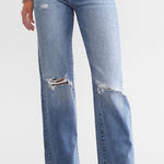 Hidden Jeans Hidden Tracey High Rise Classic Straight Distressed Jean, Style #HD1223ST, Sz 26 Photo 0