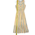 prAna  Organic Cotton Midi Dress‎ XS Cottagecore Boho Photo 2
