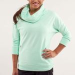 Lululemon Rest Day Cowl Neck Pullover
Sweatshirt Mint Green Photo 1