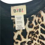 BiBi Animal Print Dress with Black Accents Size L Photo 3