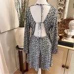 ASTR  the Label NWT Long Sleeve Cowl Neck‎ Mini Dress Open Back Size Medium Photo 6