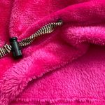 Urban Outfitters Fuschia cropped fleece pullover Photo 2