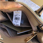 Michael Kors  Mirella Extra-Small Logo Shopper Leather Crossbody With Gift Box Photo 8