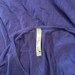 ISSAC LIEU NAVY STRETCHY DRESS TUNIC FLOWY TANK Blue Size L Photo 2