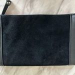Sole Society  Jemma Suede & Faux Leather Zip Clutch Photo 3