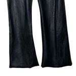 Commando Faux Leather Flare Leggings Black Women’s Size M Relaxed Fit Wide Leg Photo 5