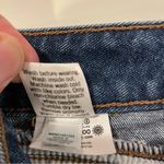 SO  High Rise Curvy Mom Short Denim Blue Women's Shorts size 7/28 Photo 7