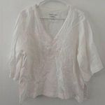 Karyn Seo Roxy Tonal Floral Embroidered V Photo 0