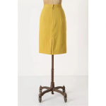 Anthropologie  Burlapp Golden Rays Knee Length Skirt Photo 1