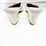 ASOS  DESIGN White Pointed Toe Mules Size 7 Photo 4