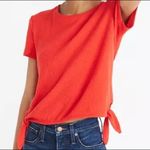 Madewell GUC  Shirt Texture & Thread Modern Side-Tie Top Women’s Size M Photo 2