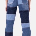 Adika NWT Woman’s patchwork denim Y2K jeans Photo 3