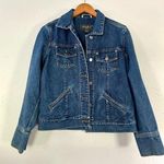 Eddie Bauer Denim Jean Jacket Small Minimalist Basic Fall Photo 0