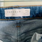 Topshop Jamie High Waisted Distressed Jeans Photo 4