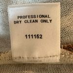 Alberto Makali Textured Chevron Metallic Beaded Collar Sweater Top Large Evening Photo 7