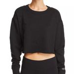 Alo Yoga Distressed Cropped Sweatshirt Photo 0