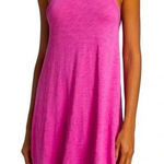 ATM Slub Tank High Neck Midi Dress‎ Orchid Pink Cotton Size M Size M Photo 0
