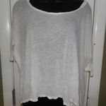 Silence + Noise White oversized Tee Photo 0