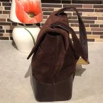 AMERICANA BY SHARIF Suede Flap Vintage Brown Photo 3