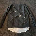 Boutique b+ab distressed oversized sweater Photo 2