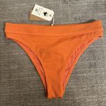 Billabong  Orange Summer High Maui Rider Ribbed Bikini Bottoms XL NWT Photo 0