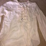 Willow & Clay  Lace Up Tee Photo 0