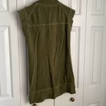 Anthropologie Daily Practice by Zeru Front Zip Mini Dress XXS Olive Green Photo 4