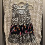 Free People floral and animal print mini dress Size S Photo 4