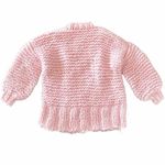 Free People x Loopy Mango Cabin Fever Pink Cable Sweater Tunic OS Merino Wool Photo 2