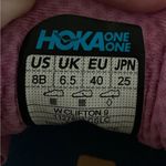 Hoka  Clifton 9 Women's Pink Blue Running Shoes Size 8B Photo 4