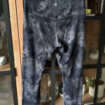 Lululemon Align Leggings Pant 25" Diamond Dye Diamond Dye Pitch Grey Graphite Photo 0