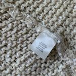 Alya Beige Open Front Knit Embroidered Cardigan S Photo 4