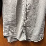 Frank & Eileen Mary Shirtdress Famous Denim Distressed Dress Green Small ALTERED Photo 6