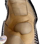 Stella McCartney Black ‘Falabella’ Medium Raffia Tote Bag Photo 4