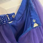 Sherri Hill Purple Beaded 2-Piece  Cocktail Dress Size 2 Photo 7